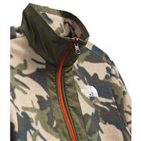 The North Face Printed Glacier 1/4 Zip - Youth - New Taupe Green Explorer Camo Print