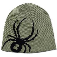 Spyder Reversible Bug Beanie - Youth - Lime Ice