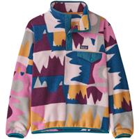Patagonia Lightweight Snap-T Pullover - Youth - Frontera / Marble Pink (FAPI)