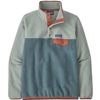 Patagonia Lightweight Synchilla Snap-T Pullover - Women's - Nouveau Green w/Sleet Green (NGSL)
