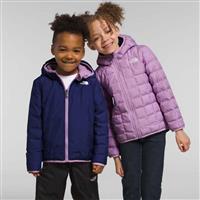 The North Face Reversible ThermoBall Hooded Jacket - Youth - Lupine