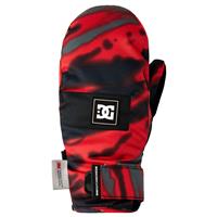 DC Franchise Mitten - Youth - Angled Tie Dye Racing Red