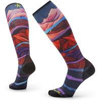 Smartwool Ski Zero Cushion Print OTC Socks - Women's - Multi Color