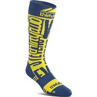 ThirtyTwo Signature Merino Sock - Men's - Blue / Yellow