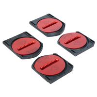 Spark R&D Spark Canted Pucks - Red