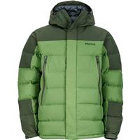 Marmot Mountain Down Jacket - Men's - Alpine Green / Winter Pine