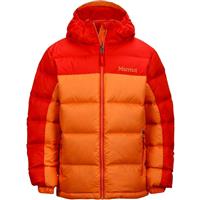 Marmot Guides Down Hoody - Girl's - Nectarine / Scarlet Red