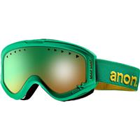 Anon Tracker Goggles - Youth - Grass Stain Frame / Green Amber Lens