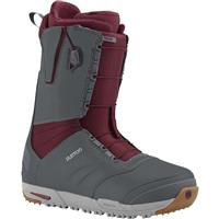 Burton Ruler Snowboard Boots - Men's - Gray / Burgundy