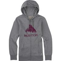 Burton Stamped MTN Full-Zip Hoodie - Women's - Gray Heather