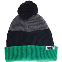 Neff Snappy Beanie - Green/Black/Grey