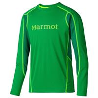Marmot Windridge with Graphic LS Shirt - Boy's - Greenway/Yellow