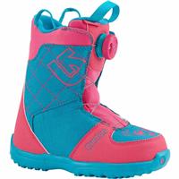 Burton Grom Boa Snowboard Boots - Youth - Pink / Teal
