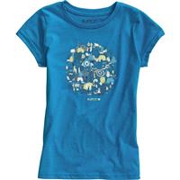 Burton Friends Of The Forest S/S Tee - Girl's - Heather Blue-Ray