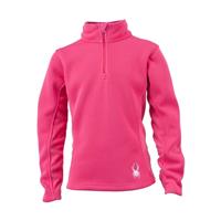 Spyder Core Half Zip Midweight Sweater - Girl's - Hot Pink
