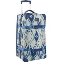 Burton Wheelie Double Deck Travel Bag - Indigo Batik