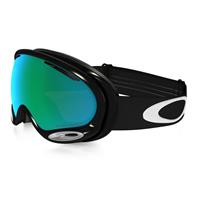 Oakley Prizm A Frame 2.0 Ski & Snowboard Goggles - Jet Black Frame/Prizm Jade Iridium Lens (OO7044-01)