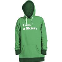 Line I Am A Skier Pullover - Men's - Kelly Green