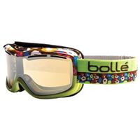 Bolle Monarch Goggle - Women's - Lime Frame with Amber Gun Lens