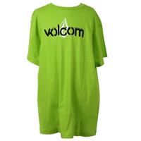 Volcom Signage Basic T-Shirt - Short-Sleeve - Boy's - Lime Green