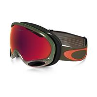 Oakley Prizm A Frame 2.0 Ski & Snowboard Goggles - Wet Dry Olive Org Frame / Prizm Torch Iridium Lens (OO7044-42)