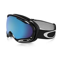 Oakley Prizm A Frame 2.0 Ski & Snowboard Goggles - Jet Black Frame / Prizm Sapphire Iridium Lens (OO7044-48)