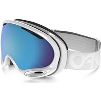 Oakley Prizm A Frame 2.0 Ski & Snowboard Goggles - Factory Pilot Whiteout Frame w/ Prizm Sapphire Lens (OO7044-57)
