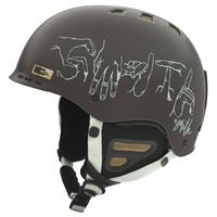 Smith Holt Jr Helmet - Matte Chocolate Signs
