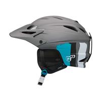 Giro G10 MX Helmet - Matte Grey Stripes