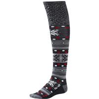 Smartwool Fiesta Flurry Knee High Socks - Women's - Medium Gray