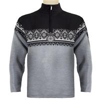 Dale of Norway St. Moritz Sweater - Men's - Metal Grey / Schiefer Vig / Black / Off White