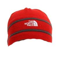 The North Face Logo Beanie - Youth - Molten Red