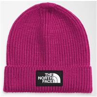 The North Face TNF Box Logo Cuffed Beanie - Youth - Fuschia Pink