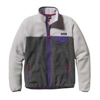 Patagonia Full-Zip Snap-T Jacket - Women's - Nickel / Concord Purple