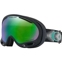 Oakley Prizm A Frame 2.0 Ski & Snowboard Goggles - Digi Snake Iron Grey Frame w/ Prizm Jade Lens (OO7044-69)