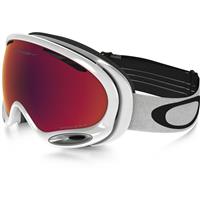 Oakley Prizm A Frame 2.0 Ski & Snowboard Goggles - Polished White Frame / Prizm Torch Iridium Lens (OO7044-50)