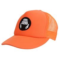 Crab Grab The Truck Driver Hat - Orange