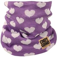 CandyGrind Heart Knitted Neck Gaiter - Women's - Pastel Purple