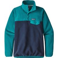 Patagonia Lightweight Synchilla Snap-T Pullover - Women's - Elwha Blue / Navy Blue