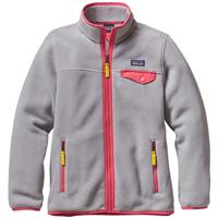 Patagonia Lightweight Synchilla Snap-T Jacket - Girl's - Drifter Grey