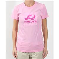 Ride Girlie Logo T-Shirt - Women's - Pink