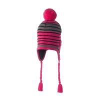 Obermeyer Kiki Knit Hat - Girl's - Pink Ruby