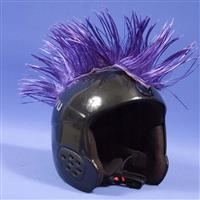 Mental Wig Out Mohawk Helmet Cover - Purple