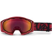 K2 Photophase Goggle - Red Frame with Gray / Red Lens
