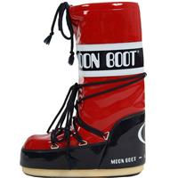 Tecnica Vinyl Moon Boots - Red/Navy