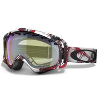 Oakley Crowbar Goggle - Red White Shattered Frame / H.I. Yellow Lens (57-118)