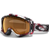 Oakley Crowbar Goggle - Red White Shattered Frame / Persimmon Lens (57-119)