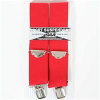Sports Accessories Suspenders - Red