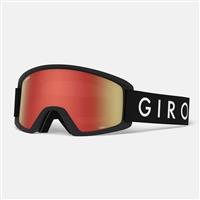 Giro Semi Goggle - Black Core Frame w/ Amber Scarlet + Yellow Lenses (7083510)