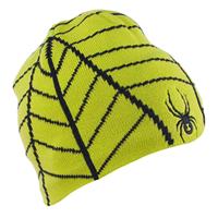 Spyder Web Hat - Boy's - Sharp Lime /  Black